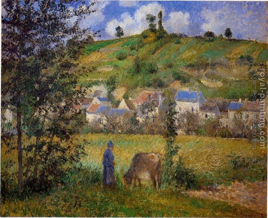 Camille Pissarro : Chaponval Landscape